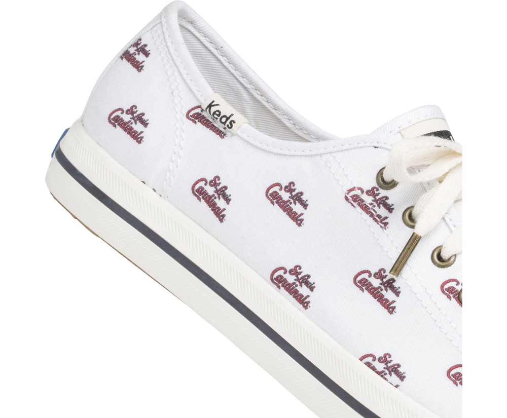 Zapatillas Keds Mujer Blancas - Kickstart Mlb® - 532-HQDWAG